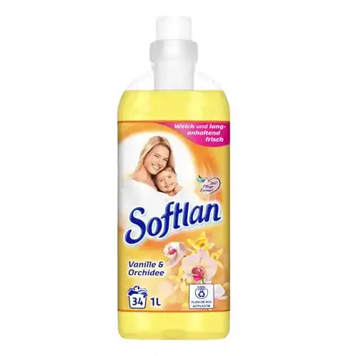 Softlan Weichspüler Vanille & Orchidee 1L für weiche Wäsche