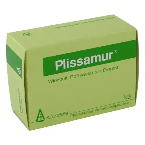 Venen-Tabletten von Ardeypharm GmbH Plissamur Dragees 100 Stück
