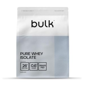 Bulk Pure Whey Isolate 90 – Geschmacksneutrales Proteinpulver mit 26g