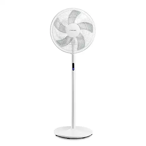 Trotec Standventilator TVE 24 S mit 48 Watt Leistung und 8 Geschwindigkeitsstufen