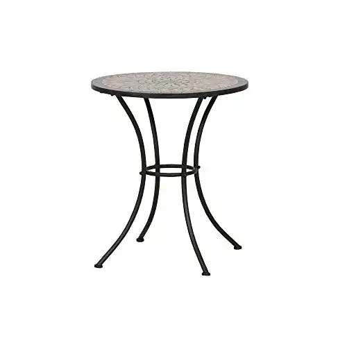 Mosaiktisch Siena Garden Prato Ø60 cm mit pulverbeschichtetem Gestell