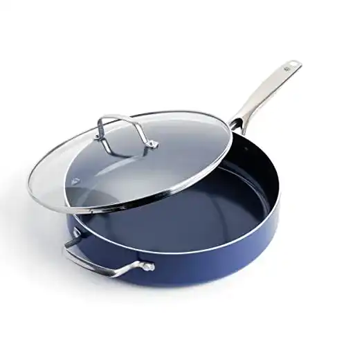 Pfanne mit Deckel Blue Diamond Cookware Keramik Antihaft 28 cm