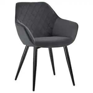 Woltu Esszimmerstuhl 1er Set für Küche und Wohnzimmer, gepolstert