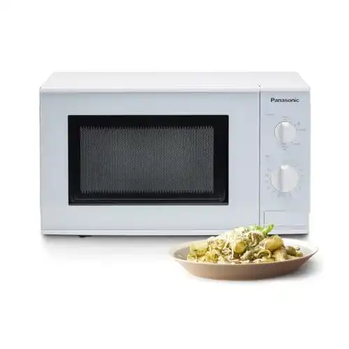 Panasonic NN-E201WMEPG Solo Mikrowelle – 800 Watt, 20 Liter, weiß