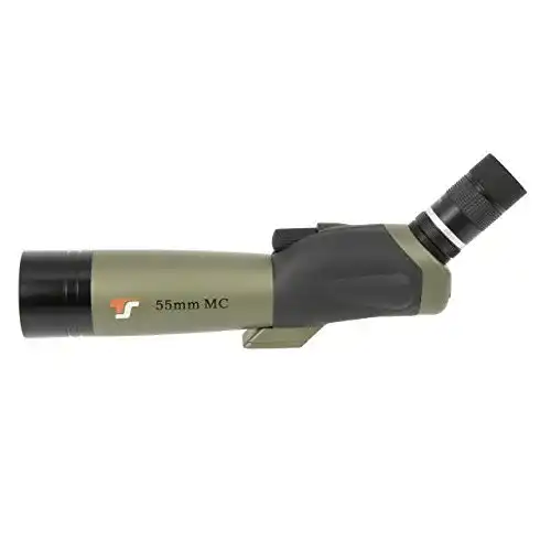 TS-Optics Zoom Spektiv 18-54×55 für Sportschützen und Naturbeobachtung