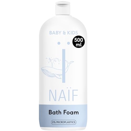 Badezusatz für Kinder Naïf, Pflegender Badeschaum, 500 ml