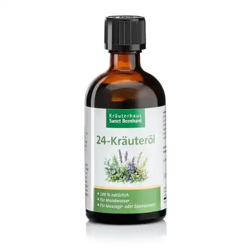 Kräuteröl von Sanct Bernhard, 100% rein, 100 ml