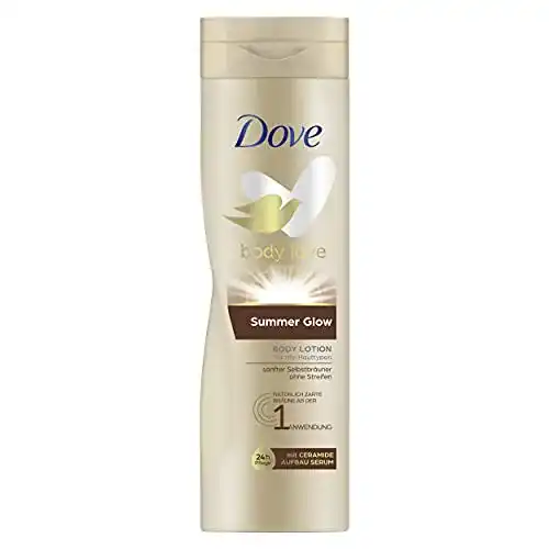 Dove Body Love Body Lotion Summer Glow für natürliche Bräune
