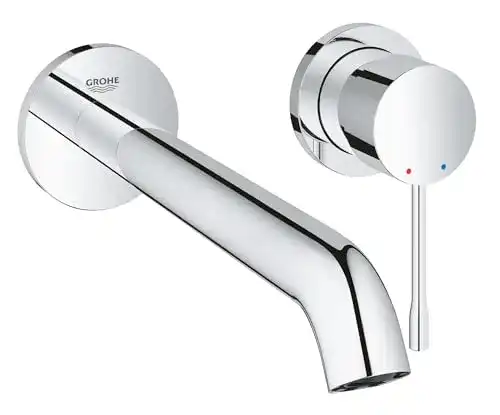 Grohe Essence Waschtischarmatur zur Wandmontage, chrom