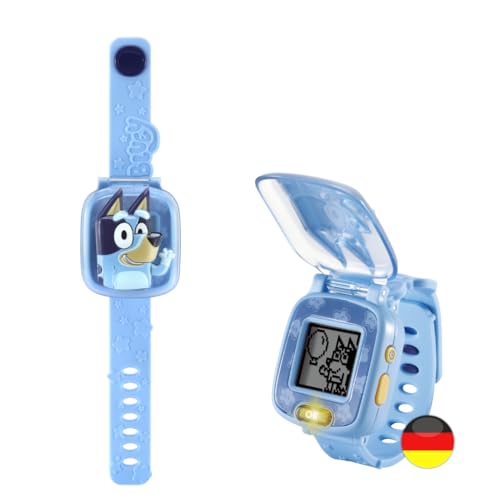 Vtech Bluey Lernuhr – Interaktive Uhr mit Spielen und Melodien für Kinder
