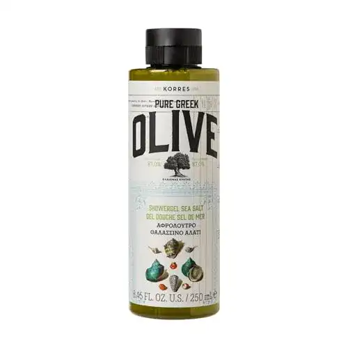 Korres Olive Sea Salt Duschgel mit feuchtigkeitsspendender Wirkung