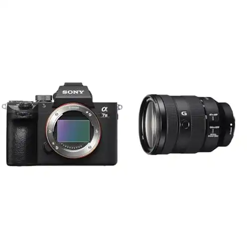 Sony Alpha 7 III Vollformatkamera mit SEL24105G Objektiv im Vergleich