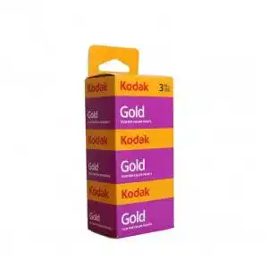35mm Film Kodak Gold – 3 x Fotorollen, ISO 200, 36 Aufnahmen