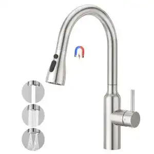 Spültischarmatur CREA Küchenarmatur mit Ausziehbarem Wasserhahn