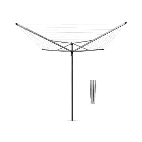 Wäschespinne Brabantia Topspinner mit Regenschirm-System
