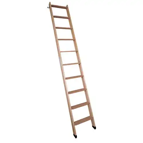 Holzleiter Dolle Hochbettleiter mit 10 Stufen für Geschosshöhen bis 245 cm