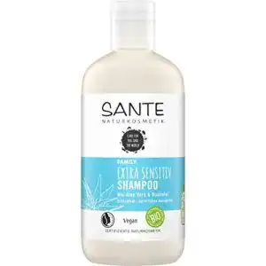 Bio-Shampoo Sante Naturkosmetik Extra Sensitiv für empfindliche Kopfhaut