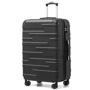 Coolife Hartschalenkoffer 100 Liter mit TSA-Schloss und 4 Rollen
