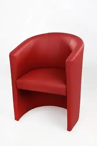 Cocktailsessel Design in Rot für Clubs und Büros