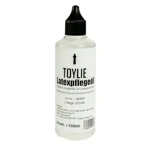 Latex Pflegeöl Toylie 100 ml für Pflege und Anziehhilfe