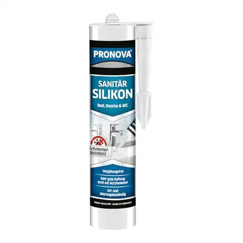 Sanitärsilikon Pronova – Schimmelresistentes Silikon für Badezimmer