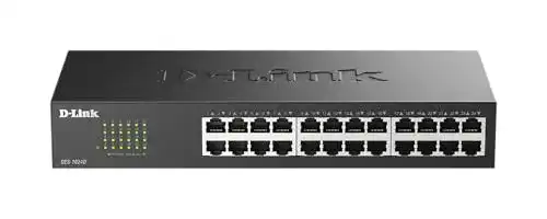 D-Link DES-1024D 24-Port Fast Ethernet Switch für Unternehmensnetzwerke