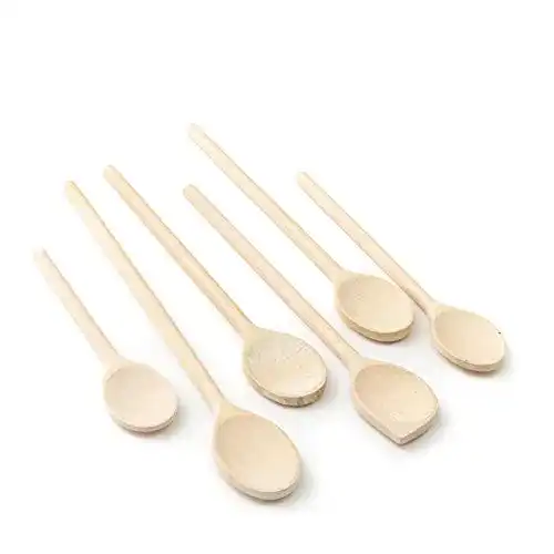 Kochlöffel Set aus Buchenholz, 6-teilig in verschiedenen Größen