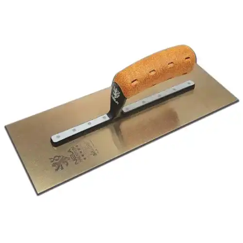 Nela Premium Glättkelle aus Chromstahl 355 x 120 mm rostfrei