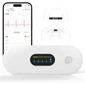 Mobiles EKG-Gerät Checkme ER2-S für Zuhause – Tragbares EKG-System
