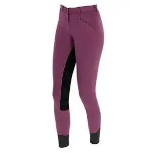 Covalliero Economic Kinderreithose mit Vollbesatz in Brombeer, Gr. 122