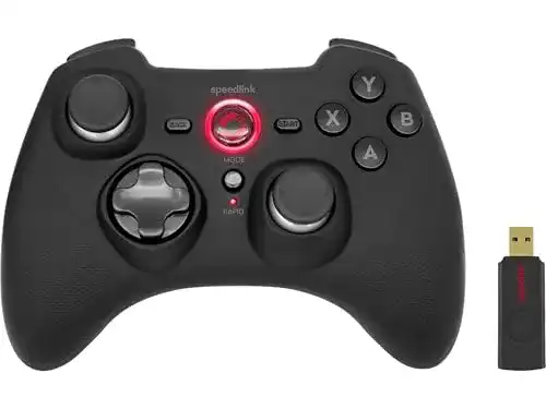 PS3-Controller Speedlink SL-650110-BK für PC und Konsole