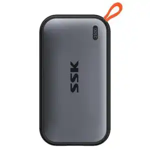 Externe Festplatte 250GB SSK Tragbare NVMe-SSD mit USB 3.2 Gen 2