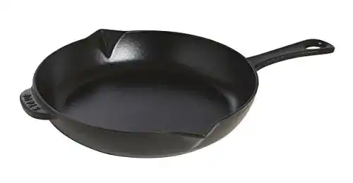 Gusseisenpfanne von STAUB, 26 cm – Bratpfanne für alle Herdarten
