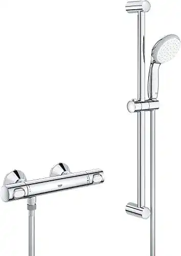 Grohe Duschsystem Precision Flow – Thermostat-Brausebatterie