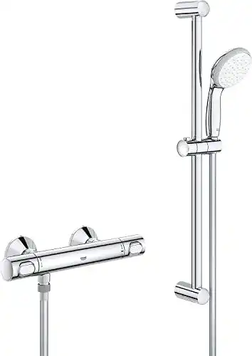 Grohe Duschsystem Precision Flow – Thermostat-Brausebatterie