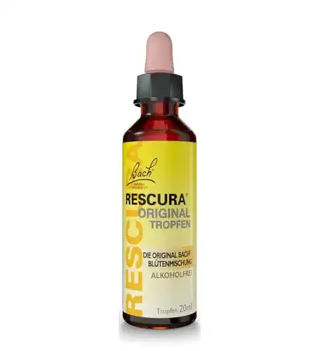 Beruhigungstropfen Rescura von Bach Nelsons GmbH, 20 ml, alkoholfrei