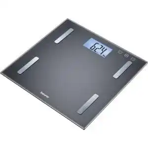 Beurer BF 180 Diagnosewaage mit Körperfettmessung und BMI-Funktion