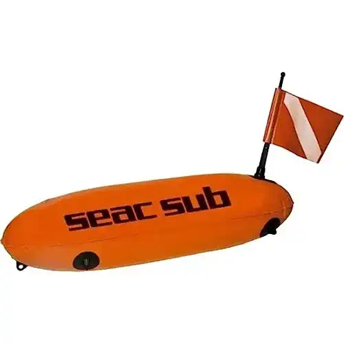 Seac Siluro Tauchboje – Signalboje mit Flagge und Zubehör