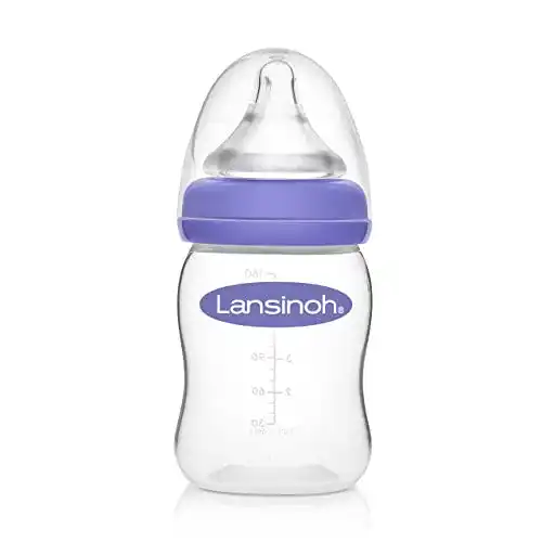 Lansinoh Babyflasche mit NaturalWave Sauger Größe S