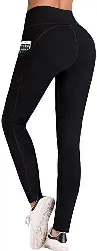 Iuga Sport Leggings Damen mit Taschen für Fitness und Alltag