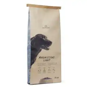 Magnusson Hundefutter Light 14kg – Energiearmes Trockenfutter für Hunde