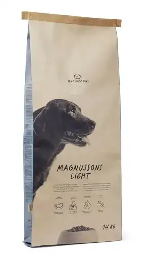 Magnusson Hundefutter Light 14kg – Energiearmes Trockenfutter für Hunde
