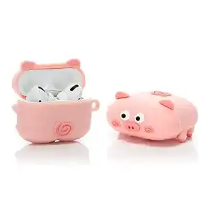 YIGEYI Silikon Hülle für AirPods Pro Kompatibles Zubehör