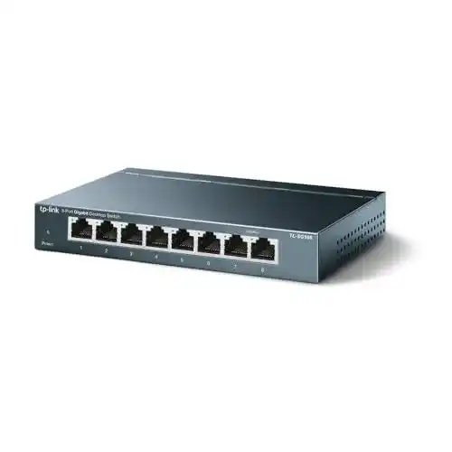 TP-Link TL-SG108 8-Port Gigabit Netzwerk Switch für Heimnetzwerke