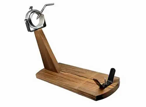 Schinkenhalter Nerthus FIJ 255 aus Holz mit drehbarem Kopf