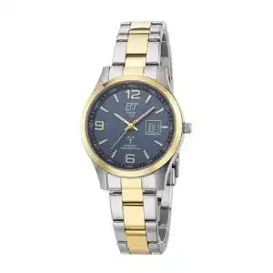 Funk-Solaruhr Damen Ett Eco Tech Time mit Edelstahl Armband