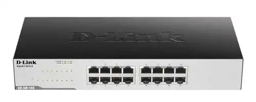 16-Port Gigabit Switch D-Link GO-SW-16G für Ethernet-Netzwerke