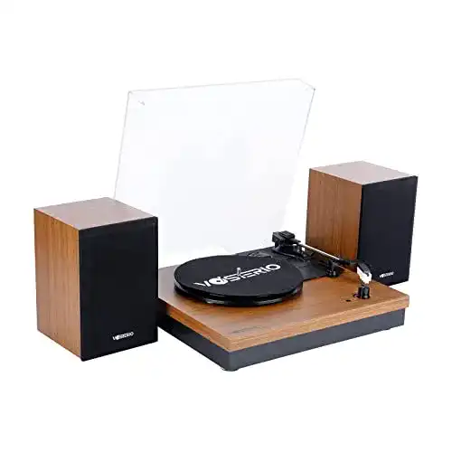 Plattenspieler mit Lautsprecher Vosterio für Vinyl-Liebhaber