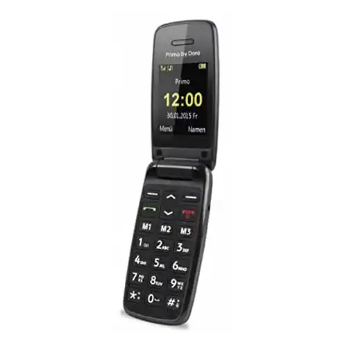 Doro Primo 401 Klapphandy mit großem Farbdisplay und Bluetooth