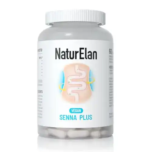 Abführmittel NaturElan zur Linderung von Verstopfung, 60 Kapseln